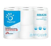 Papernet Papier hygiénique Simplify 406426L – carbone neutre, 12 rouleaux, 2 voiles, 18,15 m