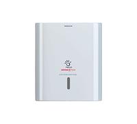 Papernet Distributeur Essuie-Main Plié Z/W, Réalisé en Plastique Antibactérien avec Technologie Defend Tech, 416148, Dimensions 33,6 x 29 x 10,8 cm, Capacité Maximale 2500 Services, Blanc