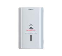 Papernet Distributeur Papier Toilette, Réalisé en Plastique Antibactérien avec Technologie Defend Tech, 416147, Dimensions 26,5 x 16,5 x 13,5 cm, Capacité Maximale 2500 Services, Blanc