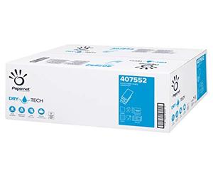 PAPERNET Essuie-main Plié W: Essuie-main Plié W Dry Tech - Sous-conditionnement/Colis: 20 x 5224 gr blanc 407552