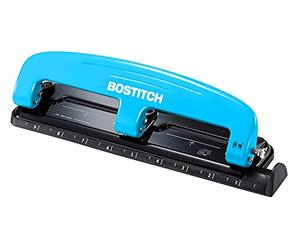 PaperPro Perforeuse compacte à 3 trous Small (1-24) bleu