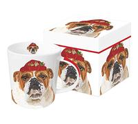 Paperproducts Design 602348 Reggie présentée dans un coffret cadeau mug, 382,7 gram, Bleu