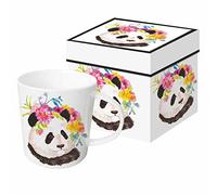 Paperproducts Design 603370 Mug dans une boîte cadeau, Edith Jackson/Creatif, Flora Panda