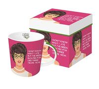 Paperproducts Design Ensemble de tasses décoratives en porcelaine anglaise - Décor de cuisine pour boissons, boissons chaudes, boissons froides, thé - Motifs artistiques, tasses décorées - 383,7 g, Mike Bell/Bluntcard, design ballonné