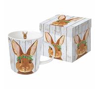 Paperproducts Design Two Can Art 603100 Tasse en porcelaine anglaise Marron