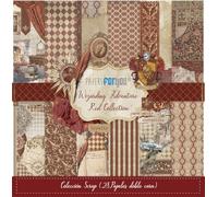 Papers For You - Colección 28 Papeles Scrap doble cara 180gr 8"x 8" (Wizarding Red)