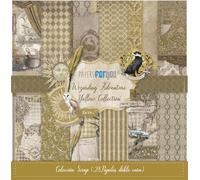 Papers For You - Colección 28 Papeles Scrap doble cara 180gr 8"x 8" (Wizarding Yello)
