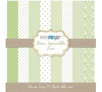 Papers For You Collection 10 Papiers Scrap Double Face 180gr 12"x12" (Bases Lima)