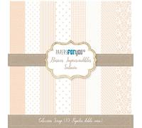 Papers For You Collection 10 Papiers Scrap Double Face 180gr 12"x12" (Bases Salmón)