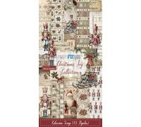 Papers For You Collection 10 Papiers Scrap Une face 180 g 6" x 12" (Christmas Joy)