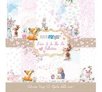 Papers For You Collection 12 Papiers Scrap Double Face 180gr 12"x12" (Love Is In The Air)