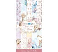 Papers For You Collection Princess Secrets Collection Lot de 10 papiers recto verso 180 g 15,2 x 30,5 cm