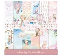 Papers For You Gamme de produits de la collection Princess Secrets (24 papiers Scrap double face 180 g 6" x 6")