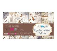 Papers For You - Kit de papier en tissu pour scrapbooking et travaux manuels | Collection « Wizarding Adventure » | Comprend 8 feuilles recto avec motifs différents | Taille 30,5 x 30,5 cm