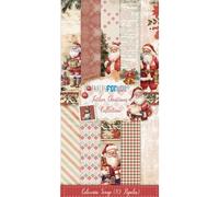 Papers For You - Kit de papiers pour scrapbooking - Collection « Father Christmas » - Comprend 10 feuilles recto avec motifs différents - Dimensions : 15,2 x 30,5 cm