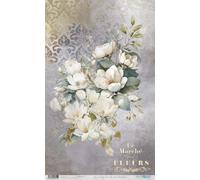 Papers For You Papier de riz 54 x 33 cm 25-30 gr (La Vie en Fleurs Magnolias I)