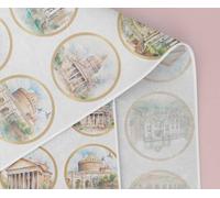 Papers For You - Papier de riz pour découpage 54 x 33 cm | 25-30 g | Motif Rome VIII | Travaux manuels et Scrapbooking