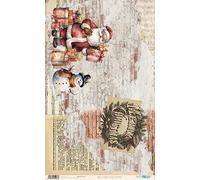 Papers For You Papier riz 54 x 33 cm 25-30 gr. Père Noël III