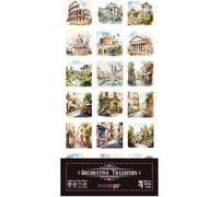 Papers For You - Transferts décoratifs pour travaux manuels et meubles / Autocollants de transfert de décoration / 15 x 30 Rome III Mini | Artisanat et scrapbooking