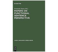 Papers On Functional Sentence Perspective