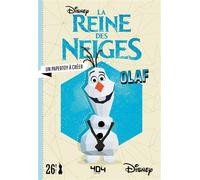 Disney - Papertoy Olaf - Loisirs créatifs Disney - Papercraft - Activité Disney - La Reine des Neiges - Cadeau Reine des Neiges
