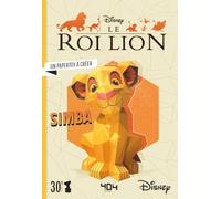 Papertoy Disney Le Roi Lion Simba - Un papertoy à créer