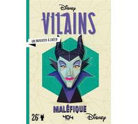 Papertoy Disney Villains Maléfique - Un papertoy à créer soi-même - Activité créative Disney - Loisirs créatifs