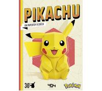 Pikachu - Un papertoy à créer - Nouvelle édition - Papertoy Pokémon - Loisirs créatifs - Dès 11 ans