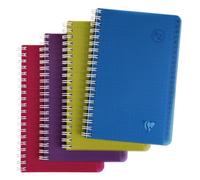 Papeterie - CLAIREFONTAINE - Répertoire - 110 x 170 mm - 100 pages - Assortiment INTENSIVE