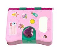 Papeterie de Livre Surprise Magique Princesse Amusante pour Filles, Journal Intime en Matière Plastique pour Jeu de Rôle (PINK)