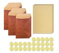 Papeterie de luxe CZAYEFNH - Set de papier à lettre Diddl avec enveloppes et parchemin