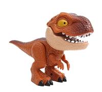 Papeterie dinosaure 5 en 1, Taille-crayon dinosaure, Papeterie multifonctionnelle pour l'école élémentaire comprenant une règle, un crayon, un taille-crayon, une machine à relier, une gomme,