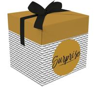 PAPETERIE DU POITOU Boite cadeau popup surprise 20x20x20cm