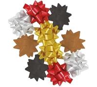 Papeterie du poitou - Etoiles satinées - x10 en sachet