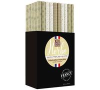 PAPETERIE DU POITOU Papier cadeau 2x0.70m box 50 rouleaux green assortis