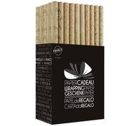 PAPETERIE DU POITOU Papier cadeau 4x0.70m box 50 rouleaux kraft noël