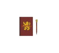 Papeterie - HARRY POTTER - Gryffondor - Bloc-notes + Stylo - 2 pièces - Rouge