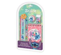 Papeterie - KIDS EUROSWAN - Stitch - 5 pièces - Crayon, gomme, règle - Idéal pour enfants 4+
