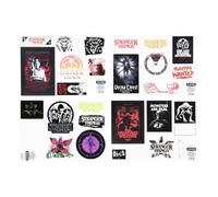 Papeterie-Stickers - Stranger Things - Autocollant Stranger Things 5 Lumineux Dans Le Noir