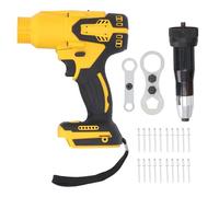 Papeur à Rivet sans balais sans Corde 2 Vitesses Lithium Electric Tool LED Light BL1840 18V Batterie