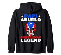 Papi Abuelo Légende portoricaine Porto Rico Pride Sweat à Capuche