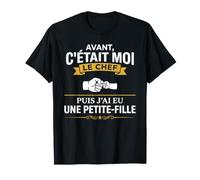 Papi Chef Humour Famille Grand Père Petite Fille T-Shirt