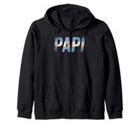 Papi Drapeau Argentine Vintage Drapeau Argentine Papi Sweat à Capuche
