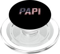 Papi Drapeau USA Vintage Papi USA Drapeau USA Père Papi PopSockets PopGrip pour MagSafe