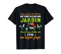 Papi Jardinier à la Retrait pour Les Passionnés de Jardinage T-Shirt