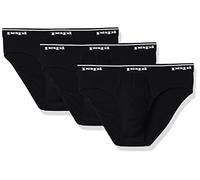 Papi Lot de 3 slips taille basse pour homme - Noir - X-Large