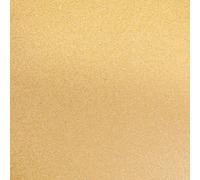 Papi.Scrap. Effet Mét. Paillettes Fines, Or, 30,5x30,5cm, 210g / M² - Lot De 10 Feuilles