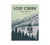 Papier 1000 Pièce Puzzle，Parc d'État Lost Creek dans l'Utah，Puzzles Adultes Jeux Stress Divertissement Jouets Puzzles Maison Cadre Photo Décoration Murale（50x70cm）-BL6