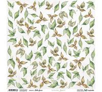 Papier 30x30 - ScrapAndMe - Leaves 6 - feuille à découper