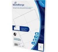 PAPIER 400 ETIQUETTES AUTOCOLLANTES 105mm x 74mm LASER + JET D'ENCRE MediaRange
